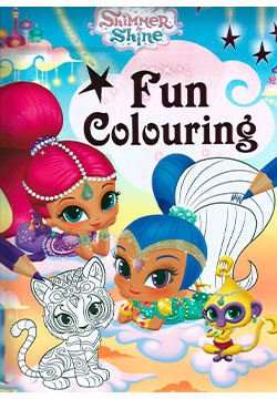 Shimmer & shine fun colouring