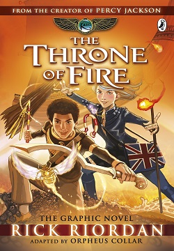 The Throne of Fire: The Graphic Novel