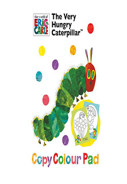 The Very Hungry Caterpillar Copy Colour Pad