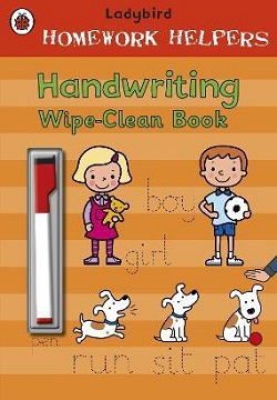 Ladybird Homework Helpers: Handwriting Wipe-Clean Book