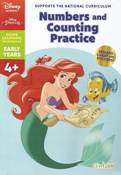 Disney Learning Disney Princesses Numbers and Counting Practice 4+